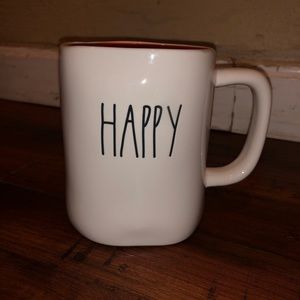 NWT RAE DUNN Double sided Ceramic Mug